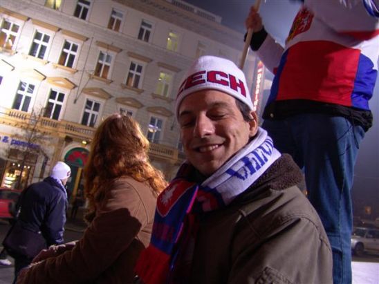 Natáčení reklamy 12.12.05